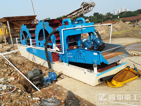 隆中双轮洗砂一体机