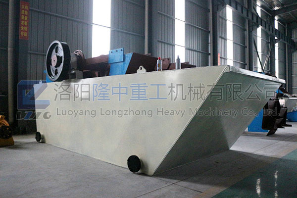 大型轮斗洗砂机备货实现