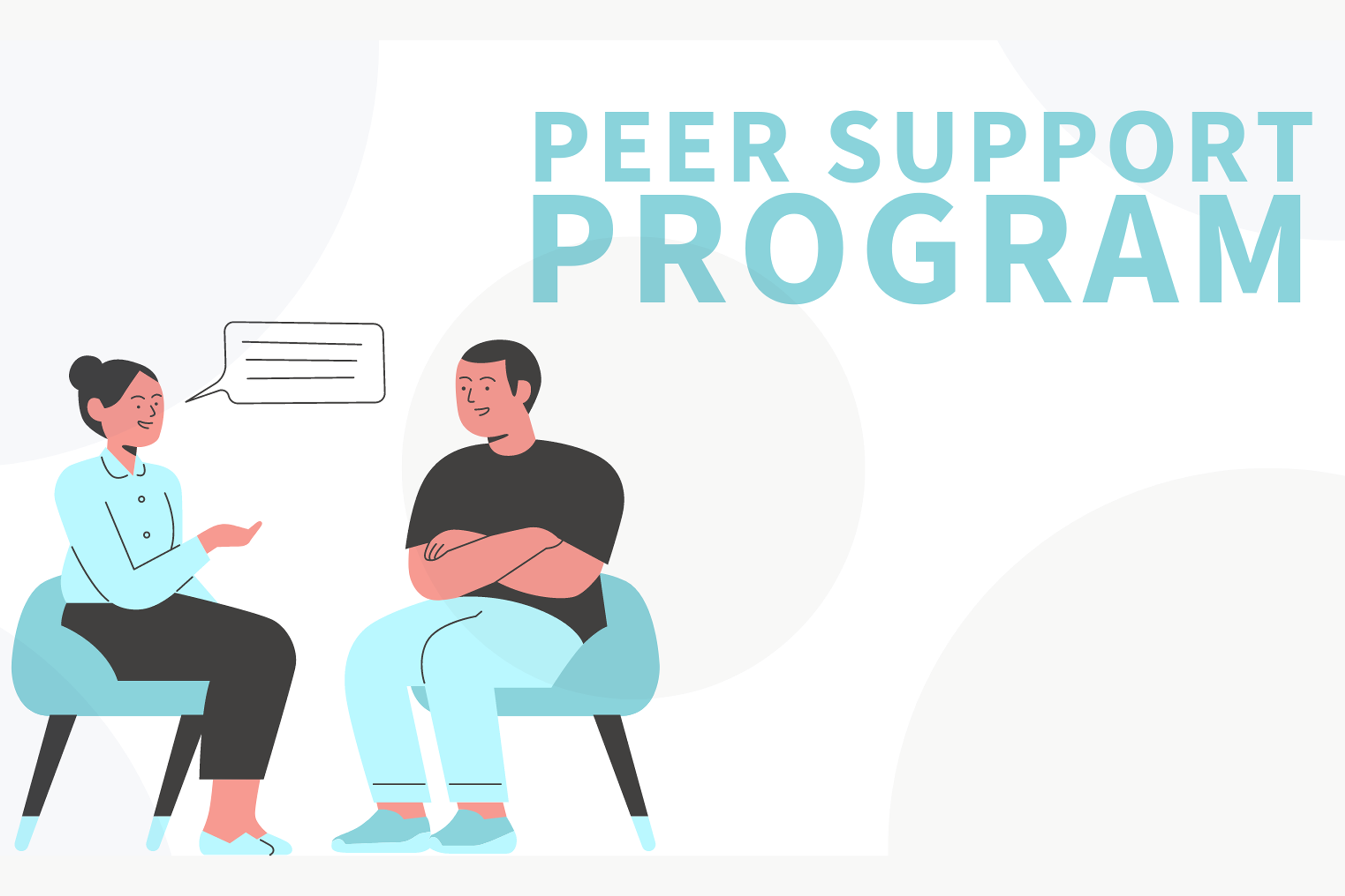 Peer Support Program Graphic